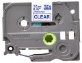 Brother TZE133 Blue on Clear Tape for the P-Touch, 0.47&amp;quot; x 26.25&#039;-