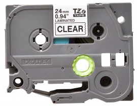 Brother TZE151G Black on Clear Tape for the P-Touch, 0.94&amp;quot; x 26.25'-