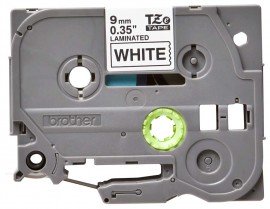 Brother TZE221G Black on White Tape for the P-Touch, 0.35&amp;quot; x 26.25&#039;-