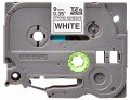 Brother TZES221G Black on White Tape with extra strength adhesive, 0.35&amp;quot; x 26.25&#039;-