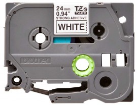 Brother TZES251G Black on White Tape with extra strength adhesive, 0.94&amp;quot; x 26.25'-