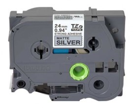 Brother TZES951G Black on Matte Silver Tape with extra strength adhesive, 0.94&amp;quot; x 26.25'-