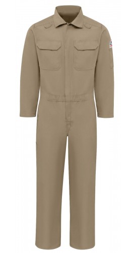 Bulwark CNB2 Men&#039;s Lightweight Nomex FR Premium Coverall, tan, 44-