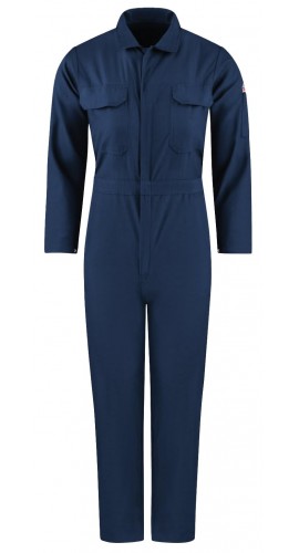 Bulwark CNB3 Women&#039;s Lightweight Nomex FR Premium Coverall, navy, xs-