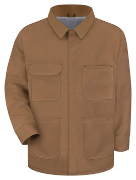 Bulwark JLC4 Brown Duck Lineman&#039;s Coat, regular, xl-