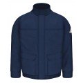 Bulwark JLJ8 Men's Lightweight Excel FR ComforTouch Lined Bomber Jacket, navy, xl-