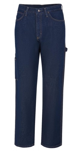 Bulwark PEJ8 Men&#039;s Heavyweight Excel FR Denim Dungaree, blue denim, 38/32-
