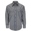 Bulwark SLD6 Men's Lightweight FR Plaid Uniform Shirt, regular, 3xl-