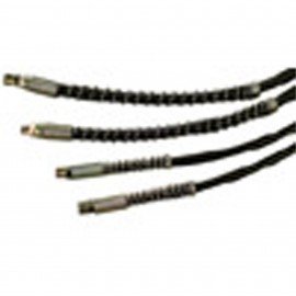 BVA CS3814 Hydraulic Hose, 6', 1/4"-