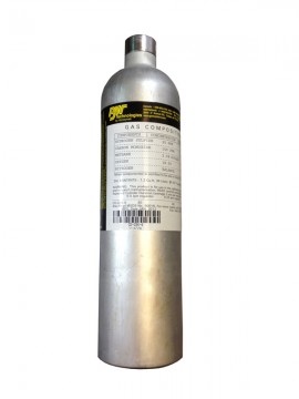 BW CG2-X-18.0-34 Single Gas Calibration Gas, O<sub>2</sub>, 34L-