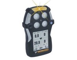 Honeywell BW GasAlertQuattro Single Gas Detector, O<sub>2</sub>, alkaline battery-