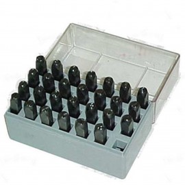 C. H. Hanson 20741 Letter Stamp Set, 1/32", steel-