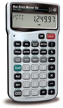 Calculated Industries 3405 Real Estate Master IIIx-