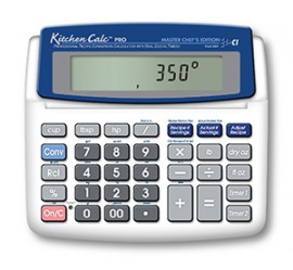 Calculated Industries 8305 KitchenCalc Pro-Master Chef-