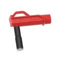 Cal Test Electronics CT3883-2 Magnetic Connector with 0.2&amp;quot; right-angle sheathed banana jack, 0.35&amp;quot;, red-
