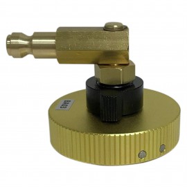 Car Certified Tools BA03 Master Cylinder Adapter for Pressure Brake Bleeders, 3-Tab, 1.30 to 1.45" Diameter-