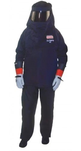 Cementex Feature Series Coveralls, XL, 40 cal/cm<sup>2</sup>-