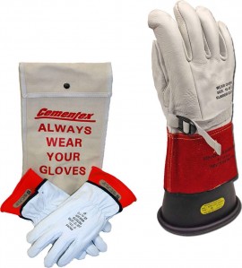 Cementex IGK3-16-12B Gloves Kit, 16&amp;quot;, class 3-