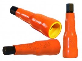 Cementex IH38-14 0.38&quot; Square Drive 0.44&quot; Hex Bit Socket-