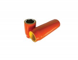 Cementex IS12-21ML 12-Point Insulated Deep Impact Socket, 21 mm, 0.5&amp;quot; square drive-