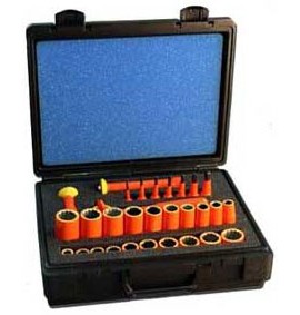 Cementex ISHS-20L Socket and Hex Bit Set, 20 Pieces-