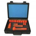 Cementex ISS38-16L 12-Point Deep Impact Socket Kit, 0.38&amp;quot;-