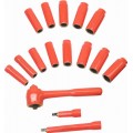 Cementex ISS38-19M 6-Point Socket Set, Metric-