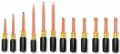 Cementex TR-12NDSD Combination Screwdriver-Nut Driver Rolls, 12 Piece Set -