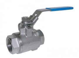 Chem Oil 2006WSW09 Stainless Steel Ball Valve, 2&amp;quot;, 2-piece seal welded-