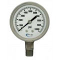 Chem Oil 310L-254U Liquid Fillable Gauge, 0 to 10,000 psi, stainless steel-