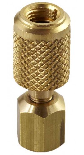 CPS ABG18 MICRO-SEAL Quick Coupler, 1/4in SAE Female x 1/8in FPT -