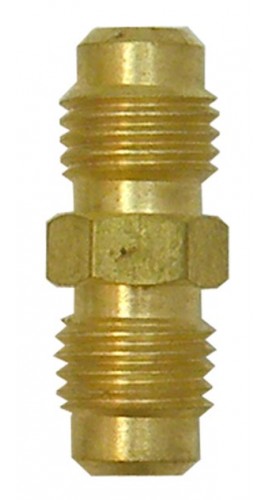 CPS AD473 Adapters, 1/4in SAE Male x 1/4in SAE Male Union, 3-Pack-