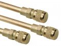 CPS AV4410B Copper Tube Extension Valves, 5/16in (1/2in-20) ACCESS, 1/4in OD x 3/16in ID, 100-Pack-