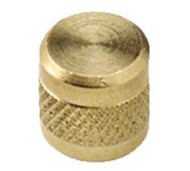 CPS AVC4B Brass Cap, 1/4&amp;quot; SAE, R-410A-