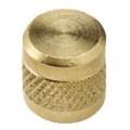 CPS AVC4B Brass Cap, 1/4&amp;quot; SAE, R-410A-
