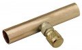CPS AVCT10 Copper Tube Tee, 1/4in SAE x 5/8in OD-