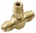 CPS AVT2P Access Fittings with Cap and Core, 1/4in SAE Male x 1/4in SAE Male x 1/8in MNPT, 3-Pack-