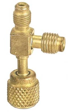 CPS AVT48 Access Fittings, 1/4in SAE Male x 1/4in SAE Female Knurl x 1/2in ACME Male, 3-Pack-