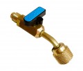 CPS BV410 Ball Valve Hose Adapter, 5/16in (1/2in-20 UNF) Male x 5/16in (1/2in-20 UNF) Female-