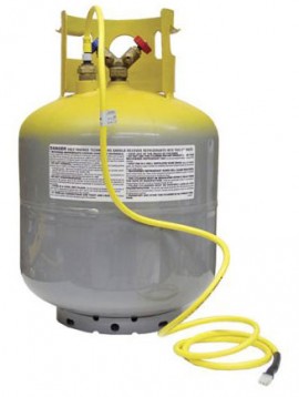 CPS CRX400TS Recovery Tank with Float Sensor, 50lbs, 400psig-