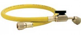 CPS HP6YE Premium Hose with 45&amp;deg; Ball Valve, 6ft, Yellow-