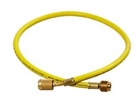 CPS HS3YA Standard Charging Hose with Anti-Blowback Valve, 3ft, Yellow-
