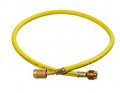 CPS HS3YA Standard Charging Hose with Anti-Blowback Valve, 3ft, Yellow-