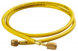 CPS HS5YA Standard Charging Hose with Anti-Blowback Valve, 5ft, Yellow-
