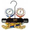 CPS MBDP5 Manifold and Gauge Set with 5' Premium Hoses-