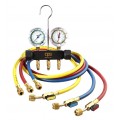 CPS MBDP5E Manifold and Gauge Set with 5' Premium Hoses-