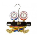 CPS MBHP5 2-Valve Manifold with 3ft Hose Set, Black-