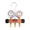 CPS MEH 2-Valve Manifold, 1/4in SAE, Pink Body-
