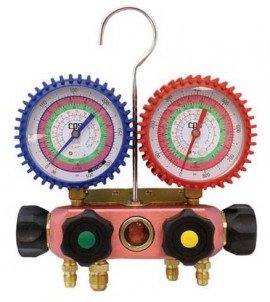 CPS MV13H2 Pro-Set Deep Vacuum Series 4-Valve Manifold-