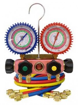 CPS MV13H2P5 Vortech Deep Vacuum 4-Valve Manifold-